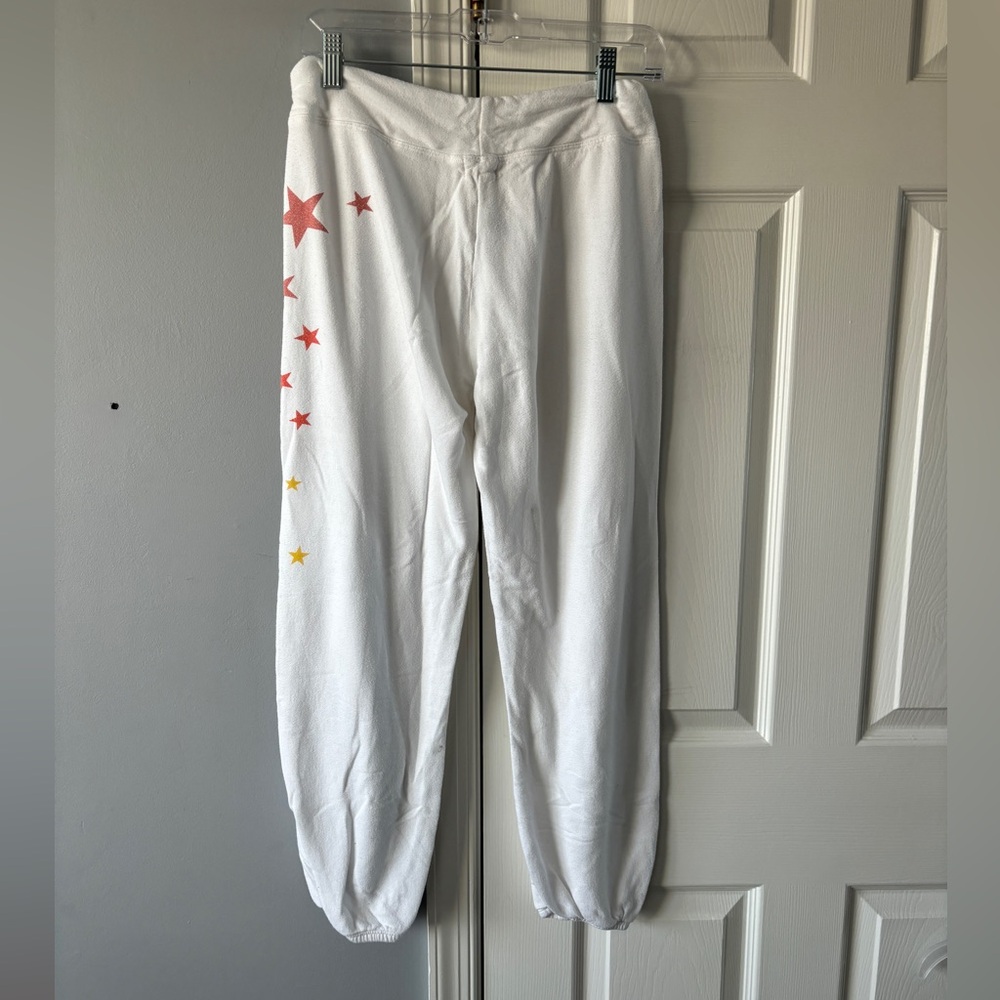 SUNDRY White Star Pajama Pants